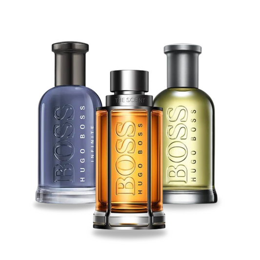 Combinatie van 3 geuren THE SCENT, BOTTLED and BOTTLED INFINITE 100 ml
